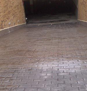 Pavimentos ABL exterior de garaje con pavimento de hormigón